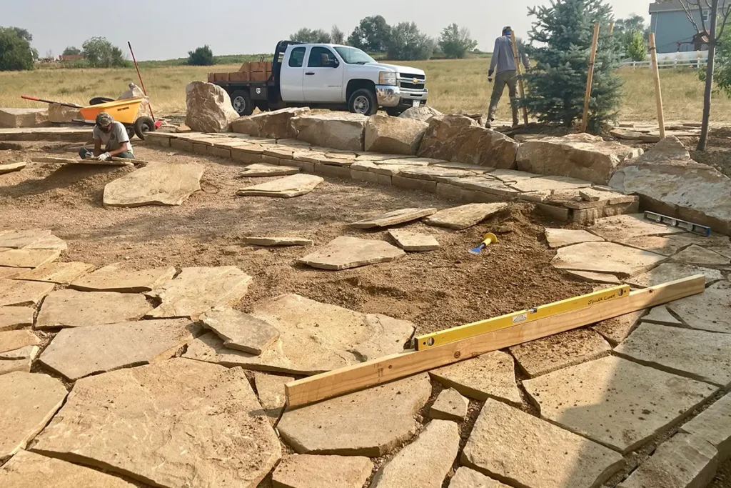 Landscaping installation from Blue Spruce Horticulture