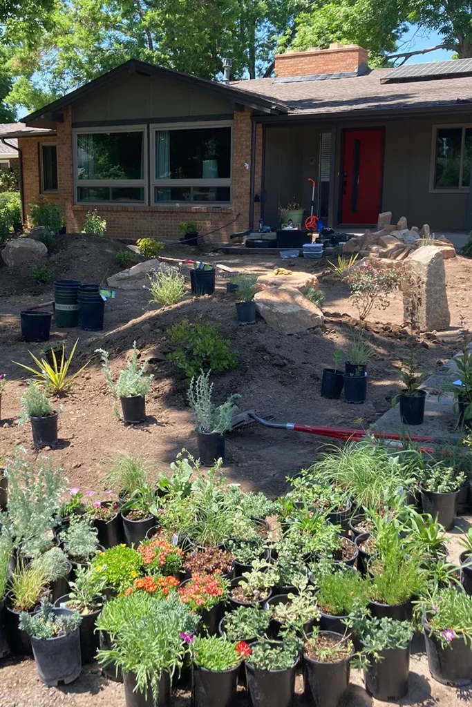 Northern Colorado landscape design installation by Blue Spruce Horticulture