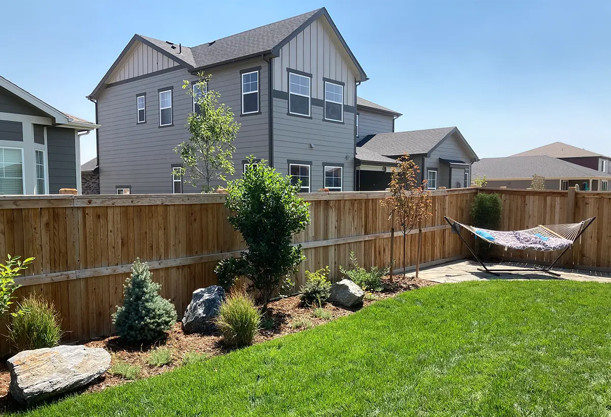 The Blue Spruce Horticulture crew expertly installed plants, landscaping, and irrigation systems at Western Sky Project.