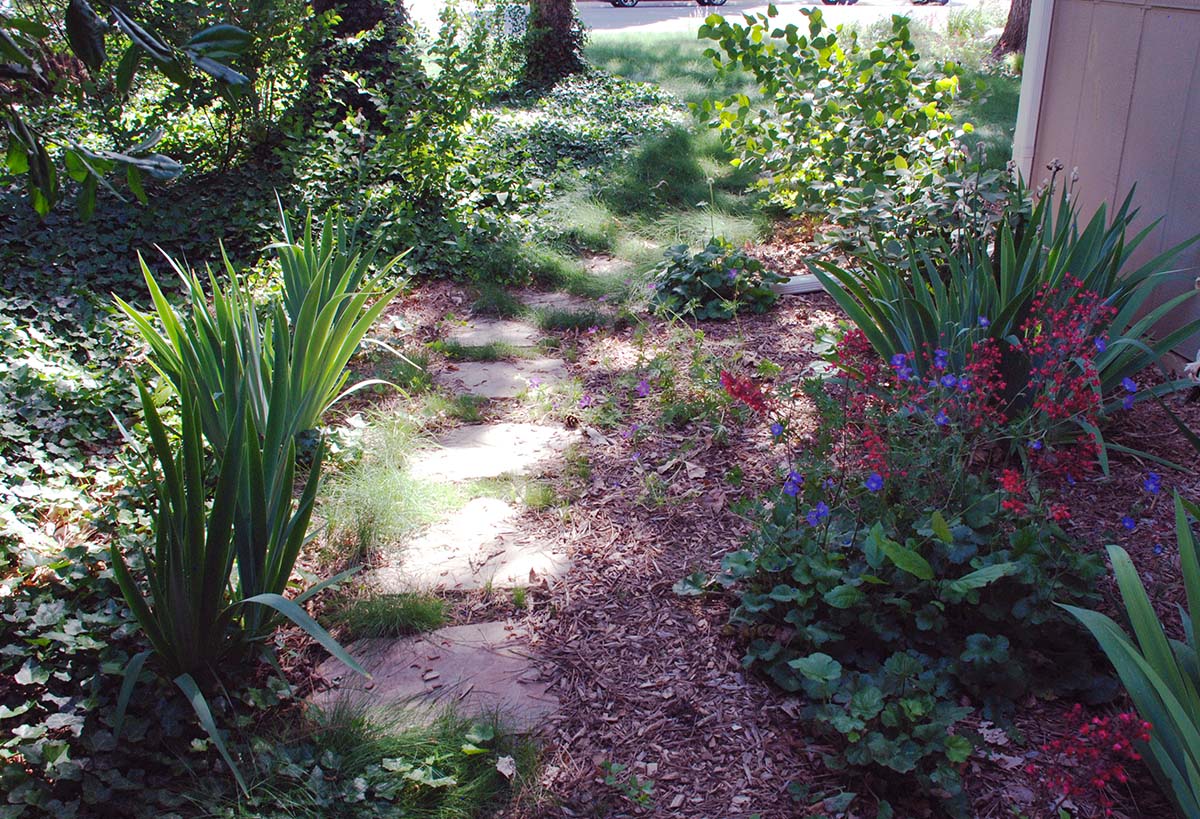 landscape design flowers