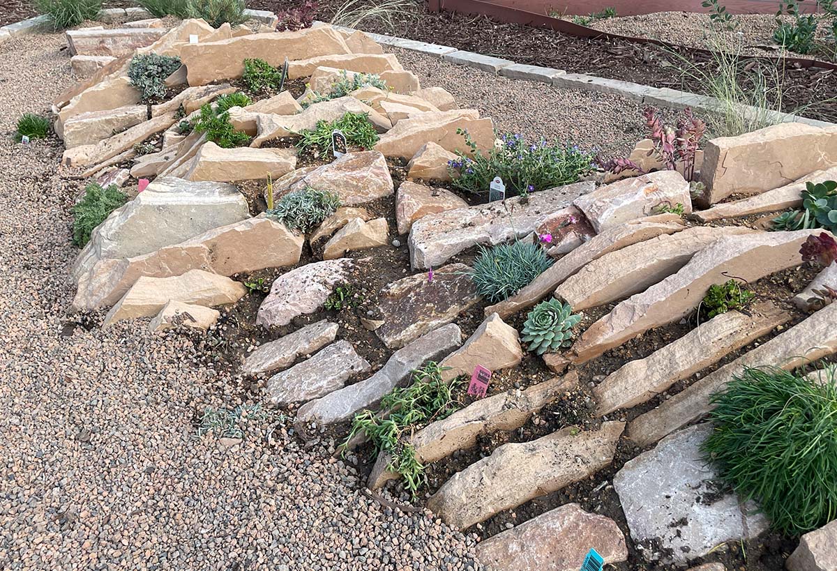 Crevice Gardens Rocks