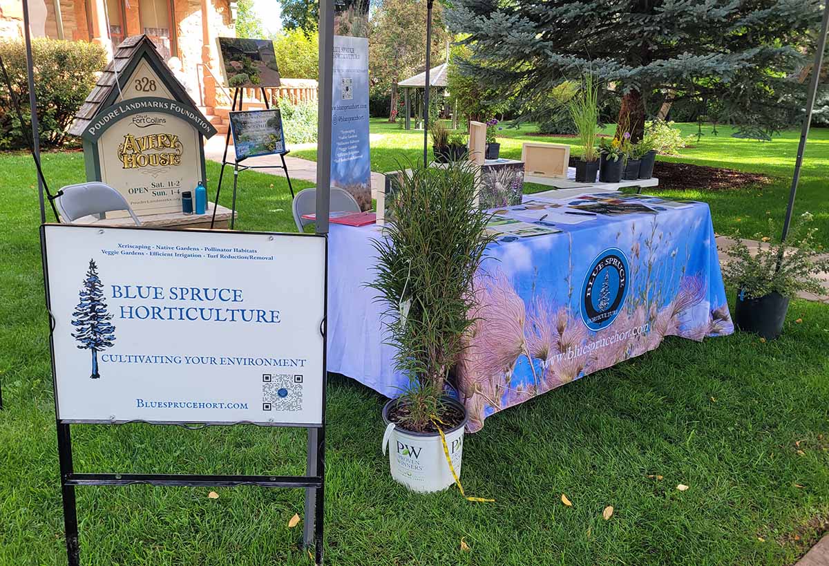 Blue Spruce Horticulture Booth